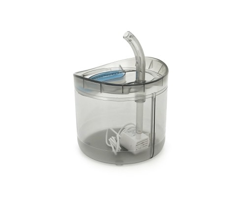 Посуд для котів Voltronic Transparent Автоматична напувалка-фонтанчик 1.5 л (YT41554)