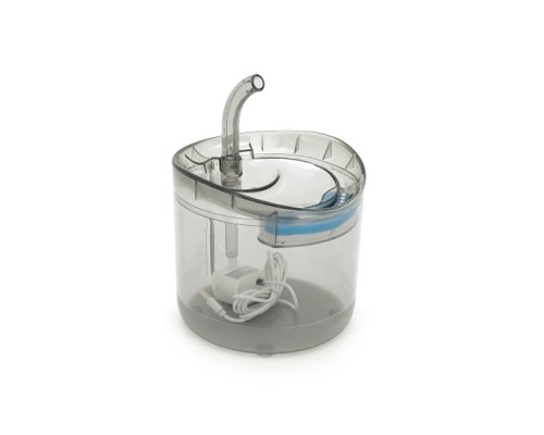 Посуд для котів Voltronic Transparent Автоматична напувалка-фонтанчик 1.5 л (YT41554)