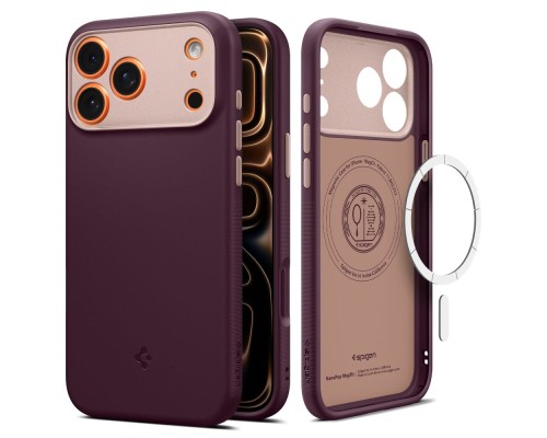 Чохол до мобільного телефона Spigen Nano Pop MagFit iPhone 17 Pro Max Burgundy Bean (ACS10261)
