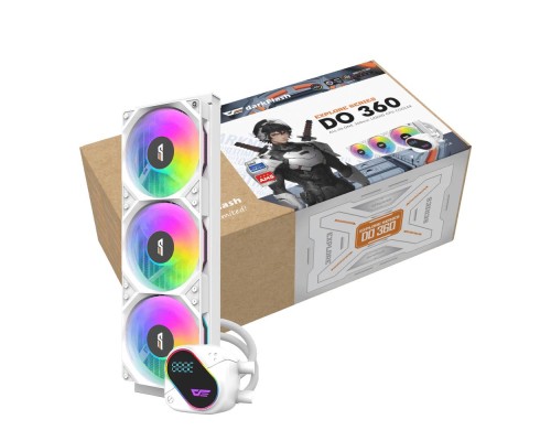 Кулер до процесора DARKFLASH DO360 WHITE