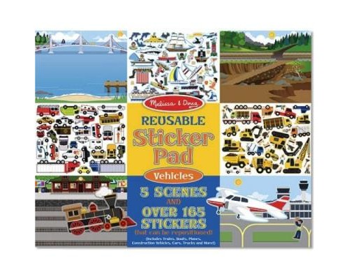 Набір для творчості Melissa&Doug многоразовые наклейки 