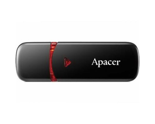 USB флеш накопичувач Apacer 16GB AH333 black USB 2.0 (AP16GAH333B-1) 