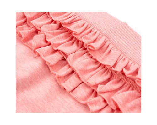 Набір дитячого одягу Breeze з сердечком і оборочкою (11261-98G-peach)