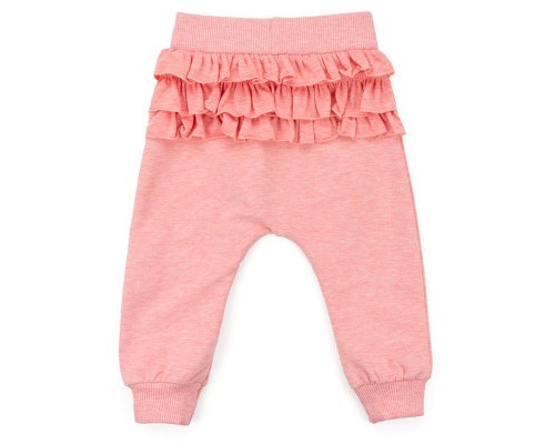 Набір дитячого одягу Breeze з сердечком і оборочкою (11261-98G-peach)