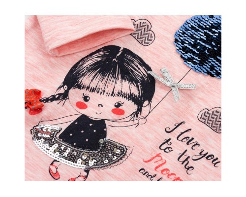 Набір дитячого одягу Breeze з дівчинкою (11402-86G-blue)