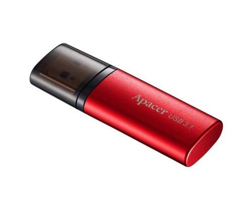 USB флеш накопичувач Apacer 64GB AH25B Red USB 3.1 Gen1 (AP64GAH25BR-1) 