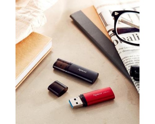 USB флеш накопичувач Apacer 64GB AH25B Red USB 3.1 Gen1 (AP64GAH25BR-1) 