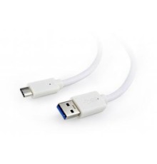 Дата кабель USB 3.0 AM to Type-C 0.5m Cablexpert (CCP-USB3-AMCM-W-0.5M)