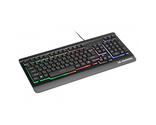 Клавіатура 2E KG320 LED USB Black Ukr (2E-KG320UB)