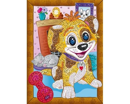 Набір для творчості Sequin Art SMOOGLES Щеня (SA1816) Набір для творчості Sequin Art SMOOGLES Щеня (SA1816)