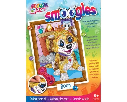 Набір для творчості Sequin Art SMOOGLES Щеня (SA1816) Набір для творчості Sequin Art SMOOGLES Щеня (SA1816)