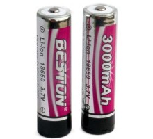 Акумулятор 18650 (168A) 3000 mAh *2 з захистом Beston (AAB1848) 