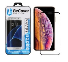 Скло захисне BeCover Apple iPhone 11 Pro Max Black (704105)