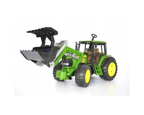 Спецтехніка Bruder трактор Джон з навантажувачем 1:16 (02052)