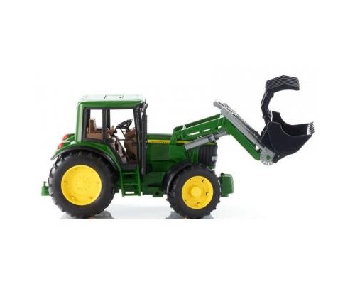 Спецтехніка Bruder трактор Джон з навантажувачем 1:16 (02052)