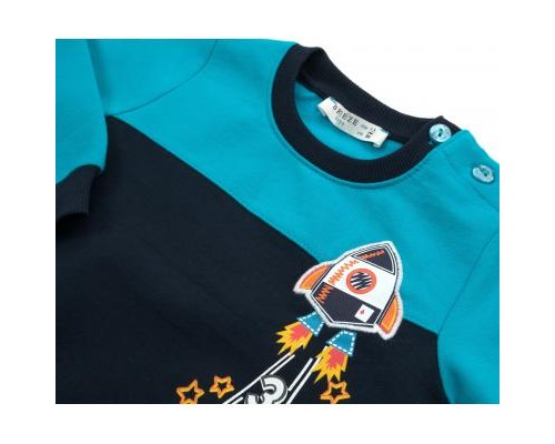 Набір дитячого одягу Breeze з ракетою (13284-98B-blue)