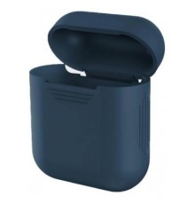 Чохол для навушників MakeFuture Apple AirPods Silicone Blue (MCL-AA1/2BL)