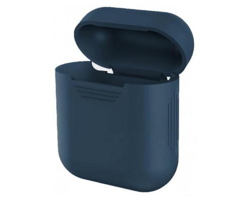 Чохол для навушників MakeFuture Apple AirPods Silicone Blue (MCL-AA1/2BL)