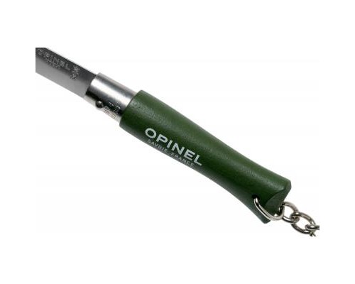 Ніж Opinel 4 Inox VRI Green (002054)