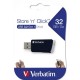 USB флеш накопичувач Verbatim 32GB Store 'n' Click USB 3.2 (49307) 