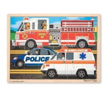 Пазл Melissa&Doug Спецмашини, 24 елемента (MD9062)