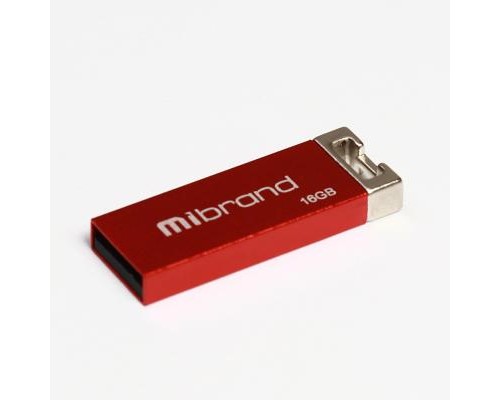 USB флеш накопичувач Mibrand 16GB Сhameleon Red USB 2.0 (MI2.0/CH16U6R) 