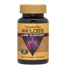 Вітамінно-мінеральний комплекс Natures Plus Комплекс Для Підтримки Легких, AgeLoss Lung Support, 90 капс (NTP8005)