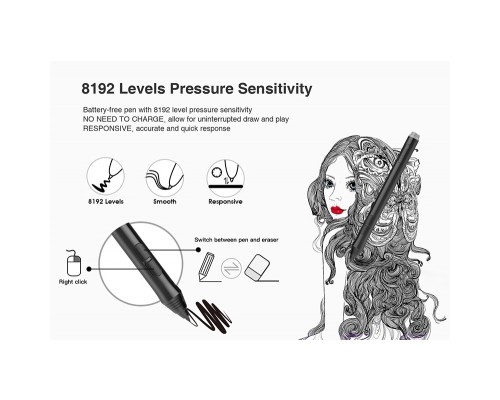 Графічний планшет VEIKK A50