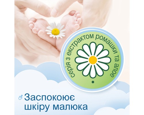 Дитячі вологі серветки Smile baby для немовлят 4 пачки по 24 шт. (42106364)