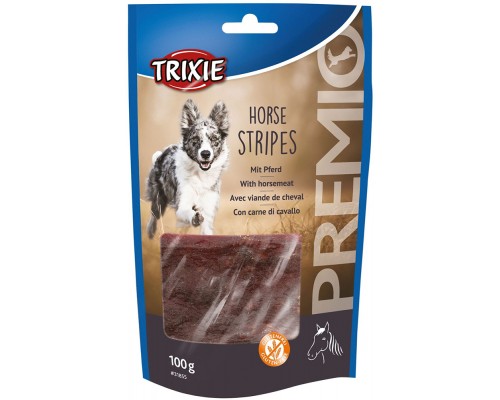 Ласощі для собак Trixie Premio Horse Stripes із кониною 100 г (4011905318554)