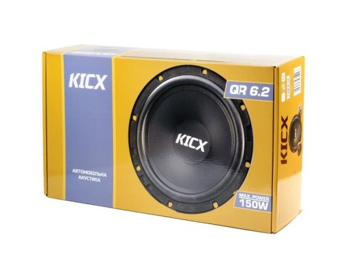 Компонентна акустика Kicx QR 6.2