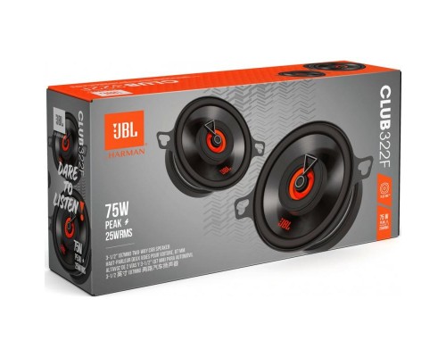 Коаксіальна акустика JBL Коаксіальна акустика JBL CLUB 322F (CLUB 322F)