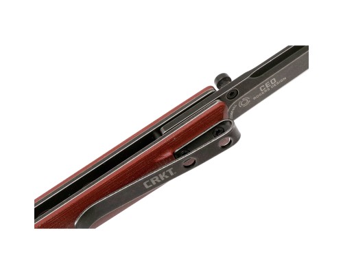 Ніж CRKT CEO Burgundy D2 (7096BKD2)