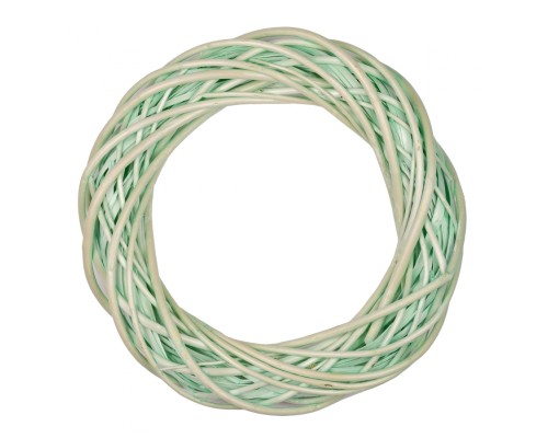 Різдвяний вінок YES! Fun ротанговий світло-зелений, 25 см (974235)