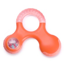 Прорізувач Suavinex з бряскальцем помаранчевий (400269/3)