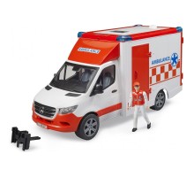 Спецтехніка Bruder МВ Sprinter Швидка допомога 1:16 (02676)
