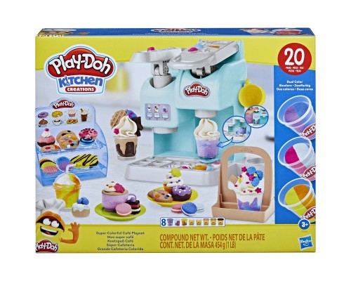 Набір для творчості Hasbro Play-Doh Різнокольорове кафе (F5836)