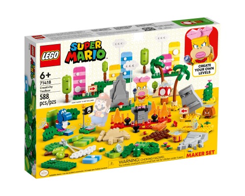 Конструктор LEGO Super Mario Набір для творчості для майстрів 588 деталей (71418)
