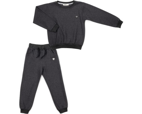 Спортивний костюм дитячий Breeze з емблемою (18239-128B-gray)