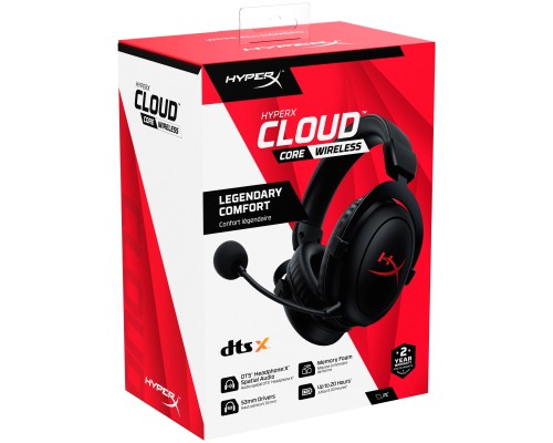 Навушники HyperX Cloud Core Wireless Black (4P5D5AA)