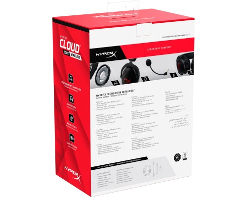 Навушники HyperX Cloud Core Wireless Black (4P5D5AA)