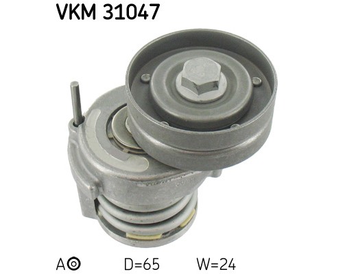 Натягувач ременя з роликом SKF VKM 31047