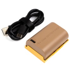 Акумулятор до фото/відео PowerPlant Canon TLP-E6NH 2250mAh, with cable Type-C (CB970889)