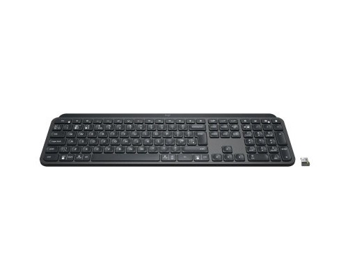 Клавіатура Logitech MX Keys Advanced for Business Wireless Illuminated UA Graphite (920-010251)