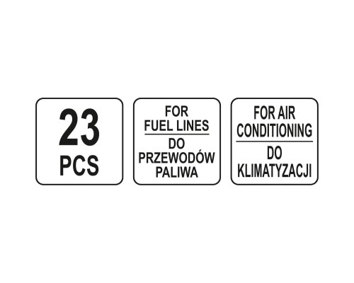 Набір інструментів Yato для обслуговування кабелів (YT-06301)