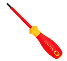 Викрутка Toptul шліцева ізольована PH/FL2x100мм (1000V) VDE Pro-Plus (FYEF0210V4)