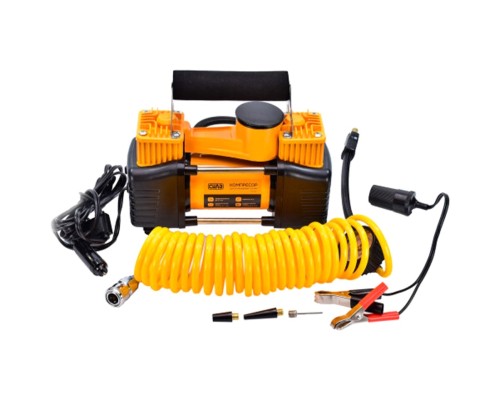 Автомобільний компресор СИЛА 85л/хв, 10 Атм (900410-IS)