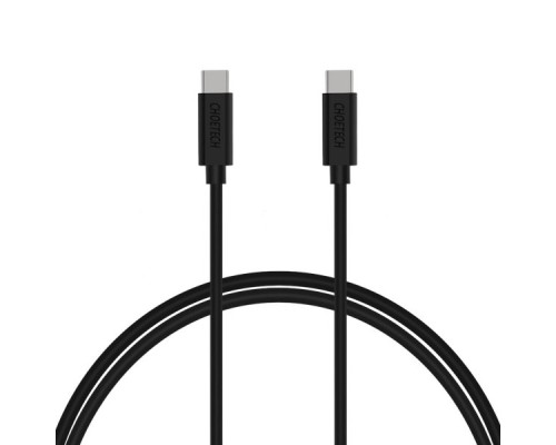 Дата кабель USB-C to USB-C 1.0m Choetech (CC0002)