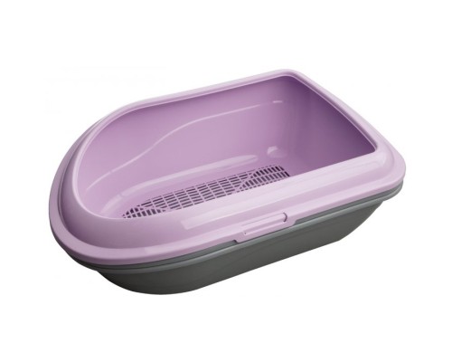 Туалет для котів AnimAll CNR-130 із сіткою фіолетовий (2000981207045)