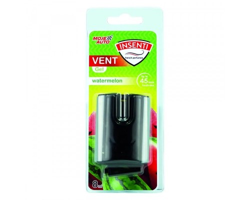 Ароматизатор для автомобіля MOJE AUTO Insenti Vent Gel Watermelon 8мл (15-554) 